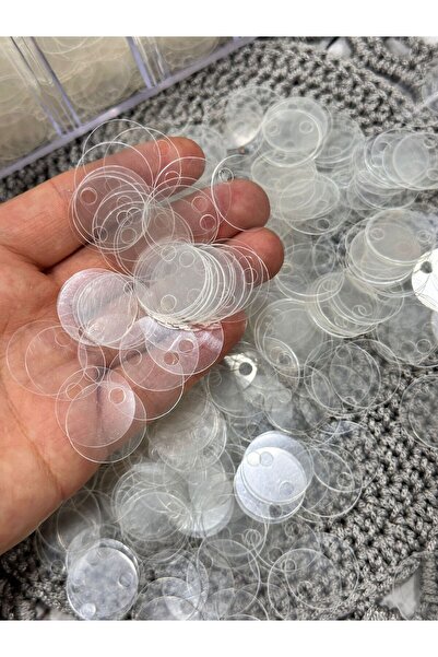 miraylahobi 20 mm (2 cm) Hologram/Yanardöner Pul Çanta, Supla, Patik Pulu 25 ...