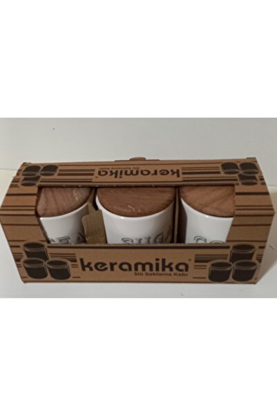 KOSOVALTD KAVANOZ SERAMİK 3 LÜ SET