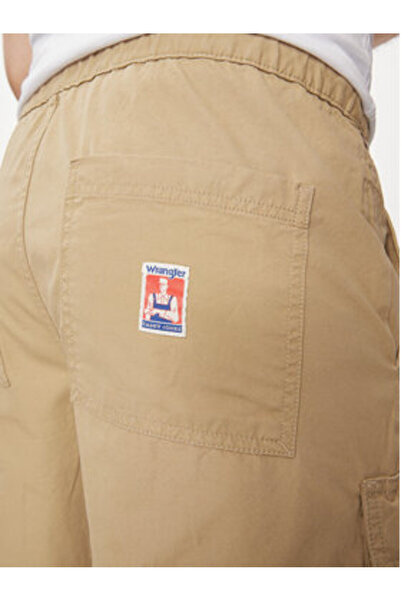 WRANGLER Ανδρικό Σορτς από Υφασμάτινο 112352191 Μπεζ