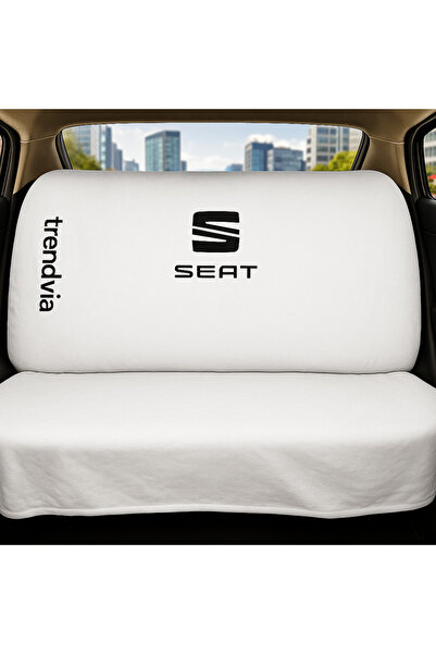 trivexa Seat Front and Rear Seat Cover |   Auto Service Combed Cotton Cover – Color Options Available