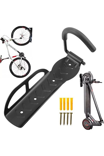 POLO SHOP Suport pentru bicicleta sau trotineta, din otel, prindere pe perete