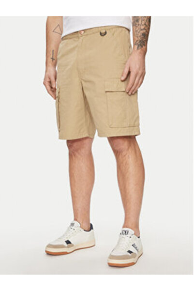 WRANGLER Ανδρικό Σορτς από Υφασμάτινο 112352191 Μπεζ