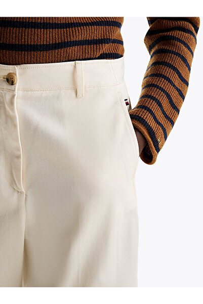 Tommy Hilfiger Women's Cotton Barrel Relaxed Pants