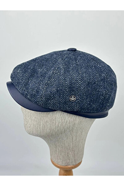 KARNAS ŞAPKA Șapcă Gatsby de iarnă – țesătură cașmir amestecată de lână