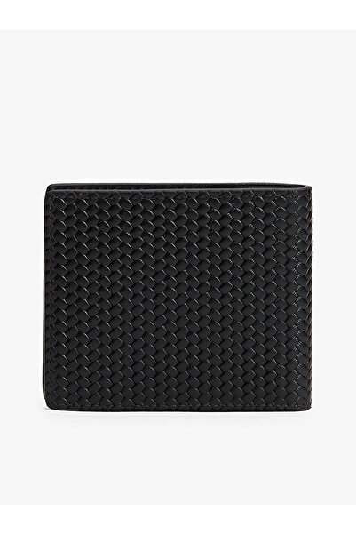 Tommy Hilfiger Men's Woven Texture Wallet