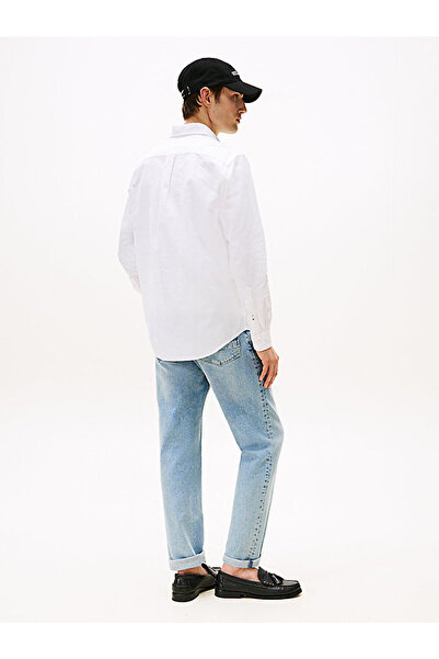 Tommy Hilfiger Men's Solid Heritage Oxford Shirt