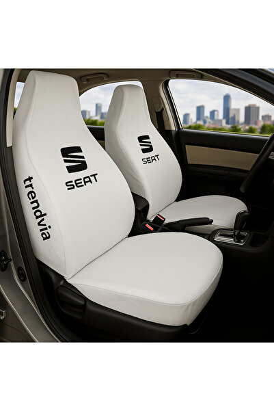 trivexa Seat Front and Rear Seat Cover |   Auto Service Combed Cotton Cover – Color Options Available