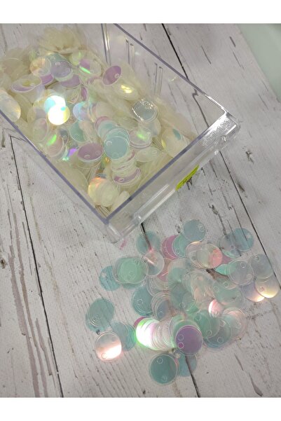 miraylahobi 20 mm (2 cm) Hologram/Yanardöner Pul Çanta, Supla, Patik Pulu 25 gr