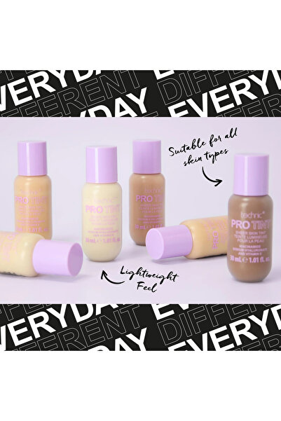 TECHNIC Pro Tint Foundation, Discreet Coloring Maximum Vitaminization