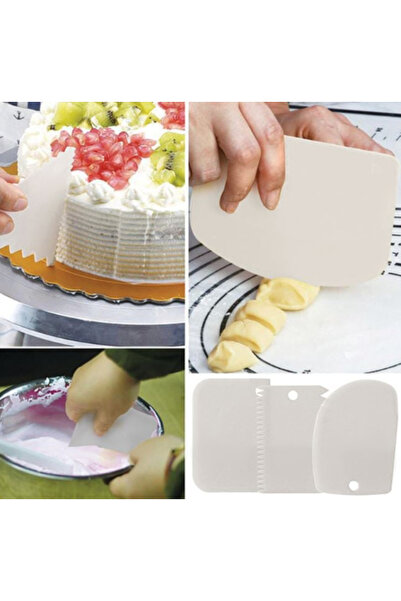 OEM Комплект за сладкарски изделия и хлебни изделия, шпатула за рязане и моде...