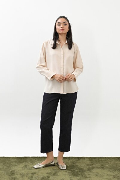 Loreen Women's Buttoned Short Shirt -20647Gml -