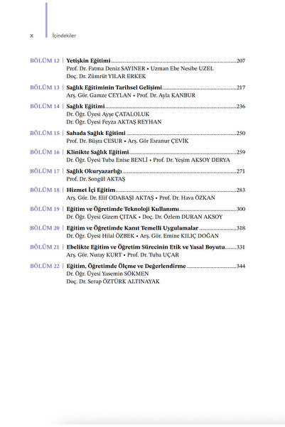 İstanbul Tıp Kitabevi Ebelikte Eğitim ve Öğretim