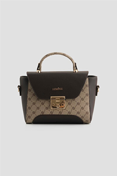 Armine Çanta Noktalı 378 Vizon