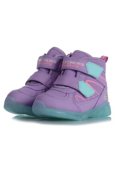 SKECHERS Children's boots ILLUMI-BRIGHTS - POLAR STEPPE - 319310NLVMT
