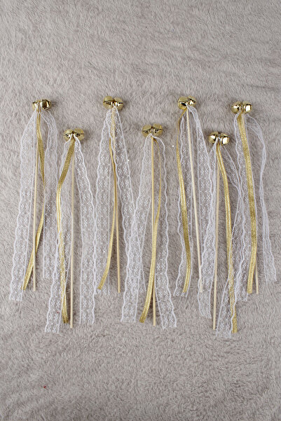 Mortex Beyaz Nedime Gelin Kına Çubuk Tefi Zili 10'lu Düğün Sünnet Kına Gecesi...