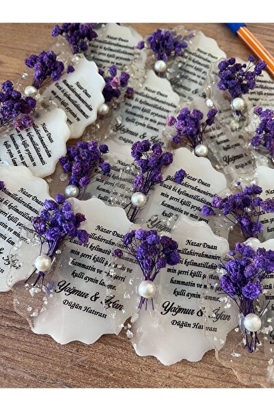 imzatasarım Epoksi Magneti 10 Adet Söz, Nişan, Nikah, Kına, Düğün Hediyeliği, Kuran Hatırası, Sünnet, Mevlüt