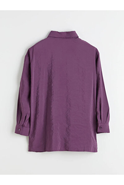 LC Waikiki قميص نسائي من مزيج المودال من LCW ModestMor