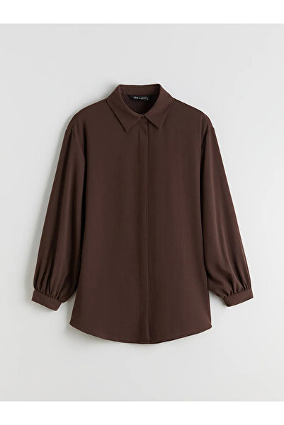 LC Waikiki Γυναικείο πουκάμισο LCW Modest Oversize