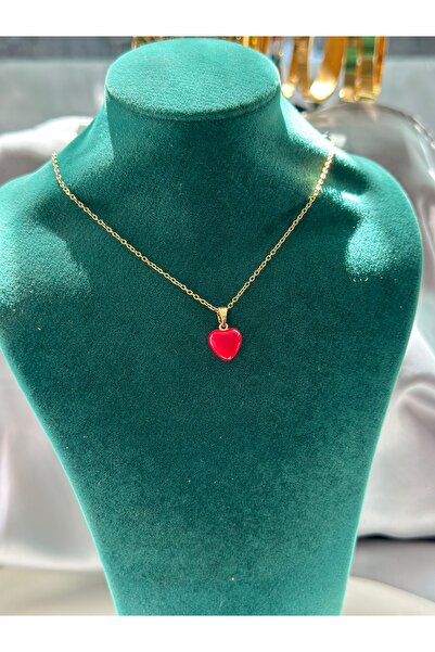 stainles steel قلادة مع القلب