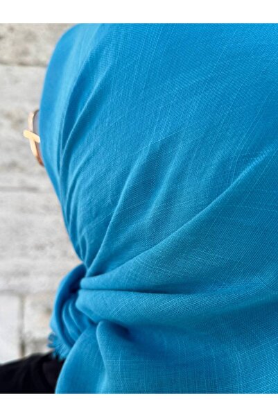 ALDAİR Flamed Cotton Writing Scarf-S4A7T5Y7E1Q6T7Y4G7