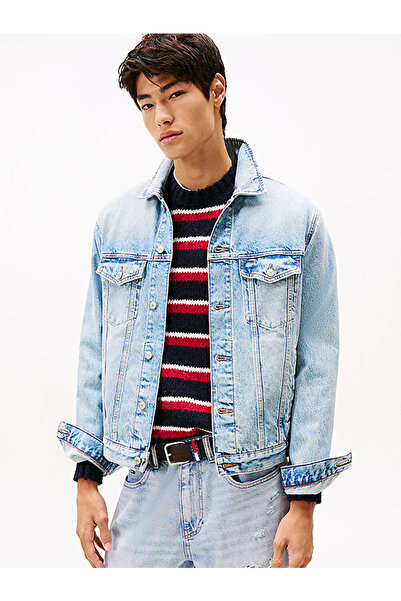 Tommy Hilfiger Men's Ryan Regular Trucker Denim Jacket