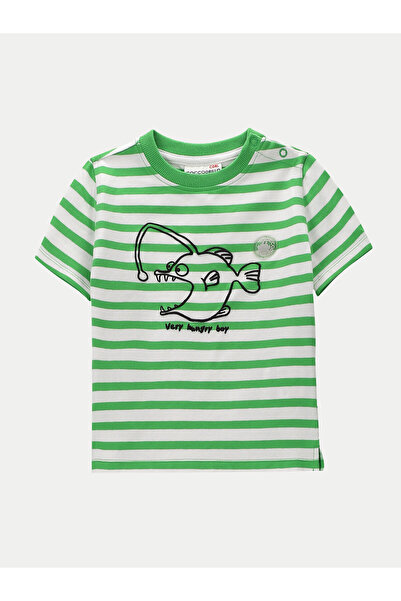 Coccodrillo Μπλούζα για αγόρι WC4143201UWN Πράσινο