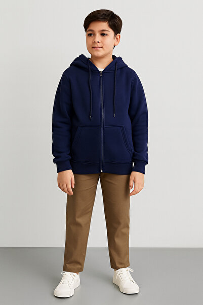 NAZARGİYİM Boy's Hooded Children's Jacket