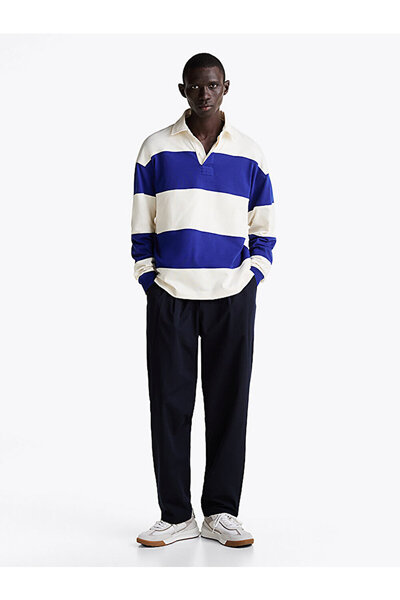 Tommy Hilfiger Men's Blocking Rugby Sweatshirt