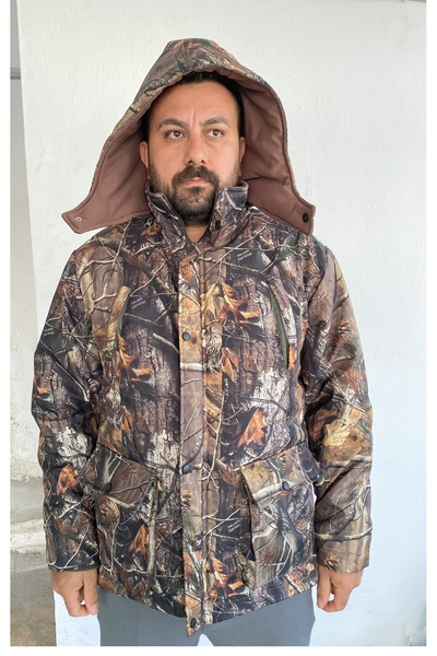 kampdünyası ORMAN DESEN SOĞUK İKLİM ERKEK MONT