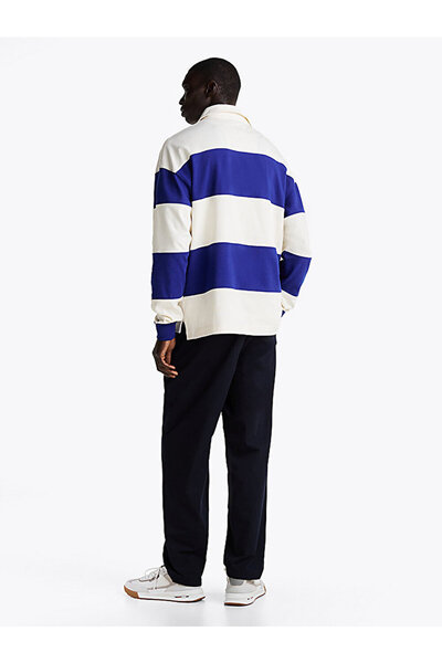 Tommy Hilfiger Men's Blocking Rugby Sweatshirt