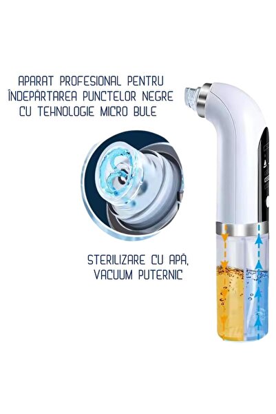 KleVero Συσκευή αφαίρεσης μαύρων στιγμάτων, Επαγγελματική τεχνολογία Micro Bubble ®