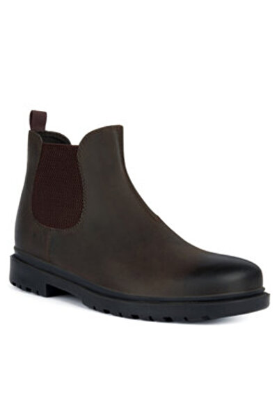 Geox ανδρικά μποτάκια Chelsea U ANDALO U16DDA 00045 καφέ