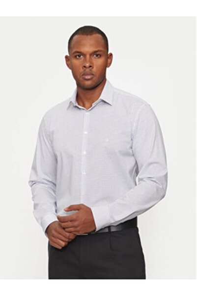 Calvin Klein Ανδρικό Πουκάμισο K10K114023 Λευκό