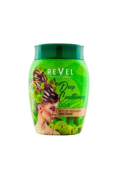 REVEL قناع علاج الشعر بزيت الزيتون الساخن