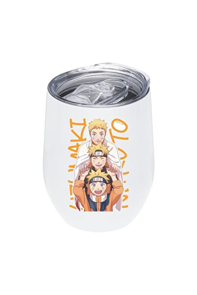 LOUD UNIVERSE Naruto Design Printed Tumbler With Lid