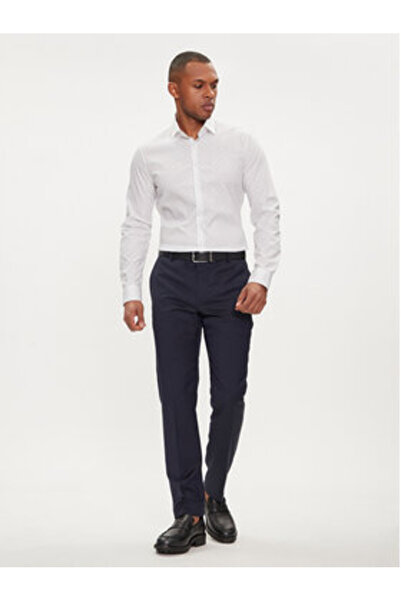 Calvin Klein Ανδρικό Πουκάμισο K10K112593 Λευκό