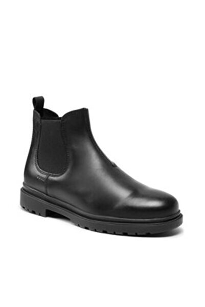 Geox ανδρικά μποτάκια Chelsea U ANDALO U16DDA 00045 μαύρα