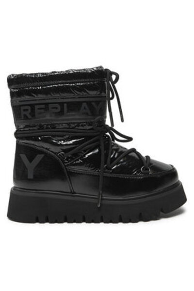 Replay γυναικείες χιονομπότες GWF4R .000.C0001T μαύρες