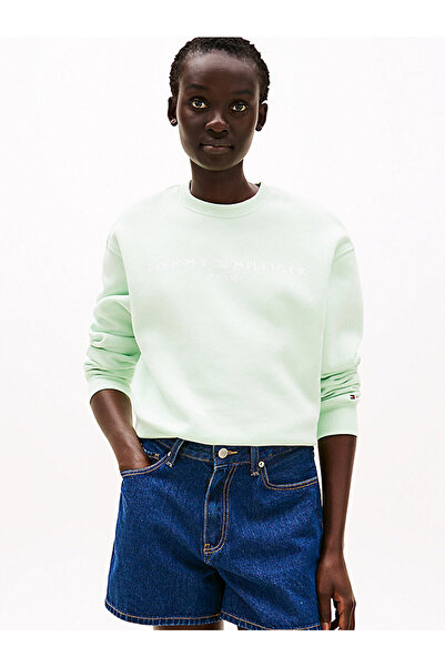 Tommy Hilfiger Women's Modern Regular Corp Logo Sweatshirt