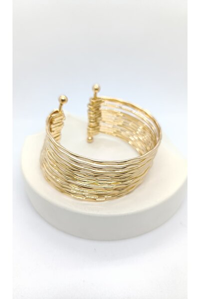 ndjewelry أمواج ذهبية - سوار موجي متألق