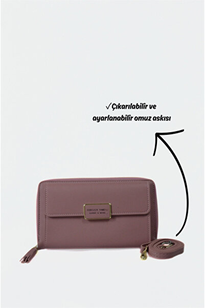 Mazel Design 7090 حقيبة محفظة نسائية أنيقة مستوردة، حزام قابل للتعديل، مقصورة...