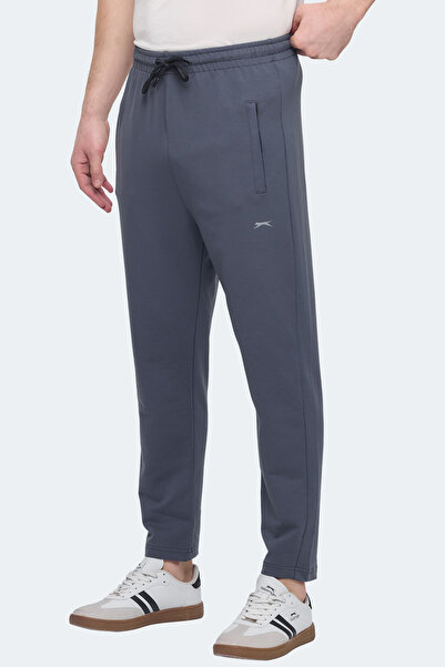 Slazenger JERRY NRM 2 Lİ SET Erkek Gri - Koyu Gri Eşofman Altı