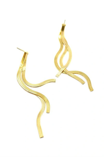 shopwave Italian chain dangle earrings - gold