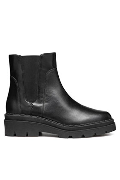Geox γυναικείες μπότες Chelsea D46XEC-043NH μαύρες