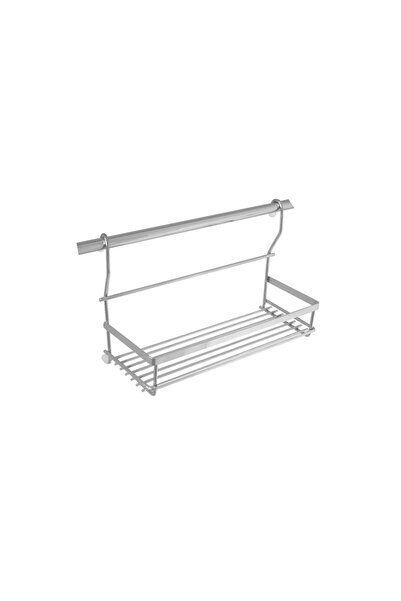 mabello Mutfak Baharatlık Rafı Paslanmaz Çelik - (Askı Aparatı Hariç)