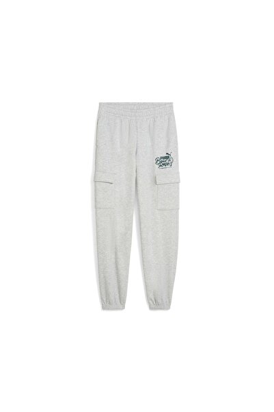 Puma Çocuk Gri Mid90s Cargo Sweatpants Eşofman Altı 688474-04