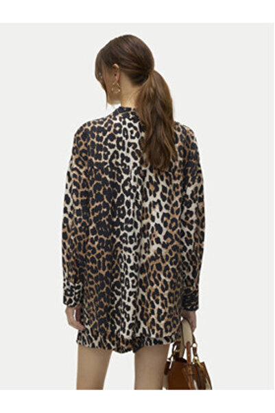 Vero Moda Γυναικείο Πουκάμισο 10315150 Καφέ