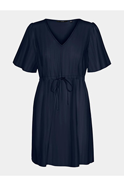 Vero Moda Γυναικείο Καλοκαιρινό Φόρεμα 10303686 Μπλε Σκούρο Μπλε