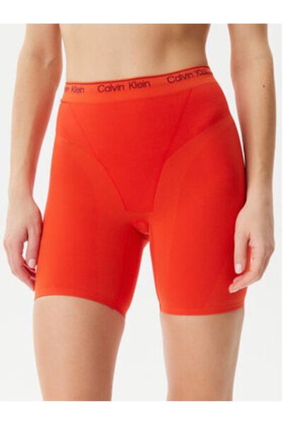 Calvin Klein Γυναικεία Αθλητικά Σορτς LV00QF8324 Πορτοκαλί