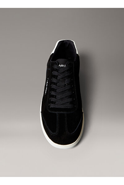 Calvin Klein Siyah Erkek Günlük Ayakkabı LOW CUPSOLE LACEUP SU